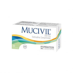 Mucivil Terbinafina 250 mg 30 Comprimidos