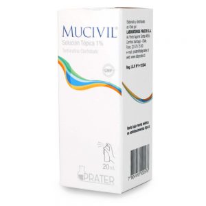 Mucivil Spray Terbinafina 1% Solución Tópica 20 mL