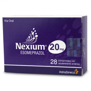 Nexium Esomeprazol 20 mg 28 Comprimidos