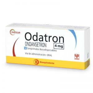 Odatron Ondansetron 4 mg 2 Comprimidos Bucodispersables