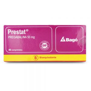 Prestat Pregabalina 50 mg 40 Comprimidos