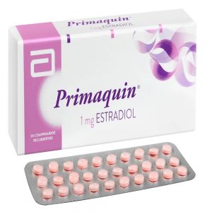 Primaquin Estradiol 1 mg 30 Comprimidos Recubierto
