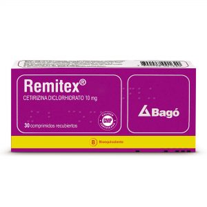 Remitex-D Pseudoefedrina 120 mg 20 Comprimidos Liberacion Prolongada
