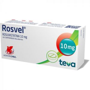 Rosvel Rosuvastatina 10 mg 60 Comprimidos Recubiertos