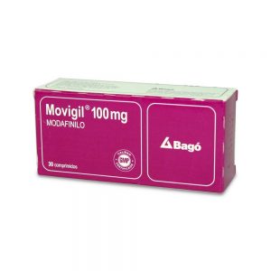 Movigil Modafinilo 100 mg 30 Comprimidos