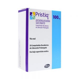 Pristiq Desvenlafaxina 100 mg 28 Comprimidos