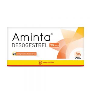 Aminta Desogestrel 75 mcg 28 Comprimidos Recubiertos