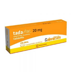 Tadavitae Tadalafilo 20 mg 4 Comprimidos Recubiertos