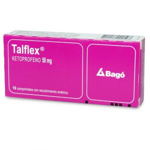 Talflex Ketoprofeno 50 mg 10 Comprimidos