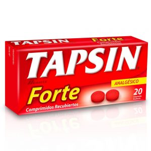 Tapsin Forte Paracetamol 650 mg 20 Comprimidos Recubiertos