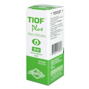 Tiof Plus Timolol 0,2% Solucion Oftalmica 10 mL