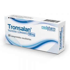 Tronsalan Trazodona 100mg 20 Comprimidos Recubiertos