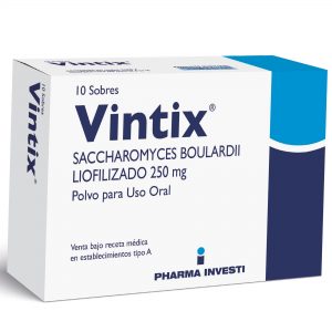 Vintix Saccharomyces Boulardii 250 mg Polvo para Uso Oral 10 Sobres