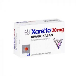 Xarelto Rivaroxaban 20 mg 28 Comprimidos Recubiertos