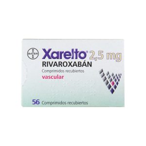 Xarelto Rivaroxaban 2,5 mg 56 Comprimidos Recubiertos