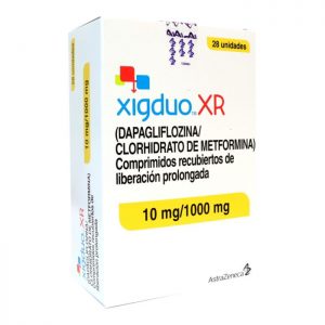 Xigduo XR Dapagliflozina 10 mg 28 Comprimidos