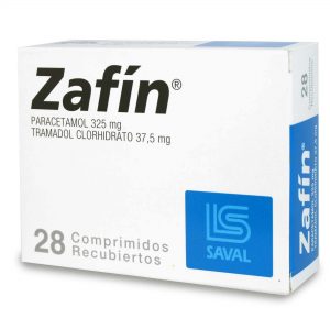 Zafin Tramadol 37,5 mg 28 Comprimidos Recubiertos
