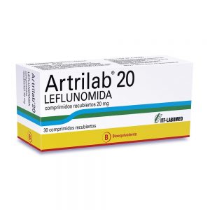 Artrilab Leflunomida 20 mg 30 Comprimidos Recubiertos