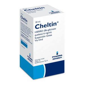 Cheltin Hierro 6 mg/mL 30 mL Gotas