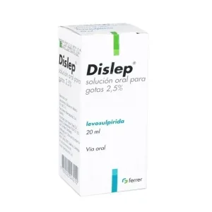 Dislep Levosulpirida 2,5% Gotas 20 mL