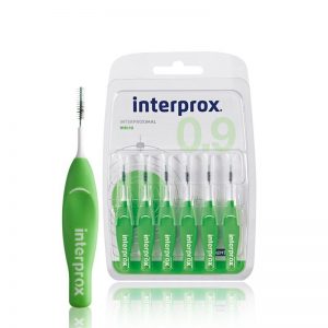 INTERPROX Cepillo Dental Interproximal Micro 0,9 mm Pack de 6 Unidades