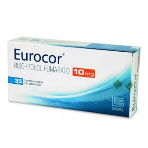 Eurocor Bisoprolol 10 mg 35 Comprimidos Recubiertos