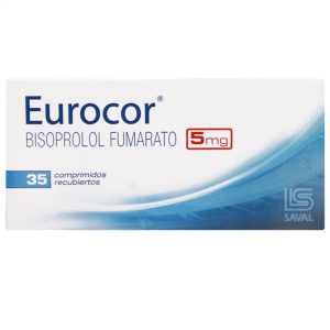 Eurocor Bisoprolol 5 mg 35 Comprimidos Recubiertos