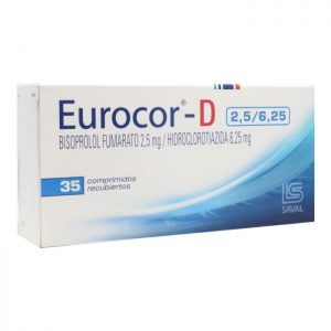 Eurocor-D Bisoprolol 2,5 mg 35 Comprimidos