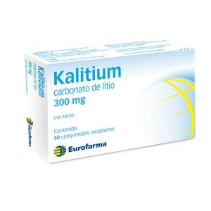 Kalitium Carbonato De Litio 300 mg 30 Comprimidos