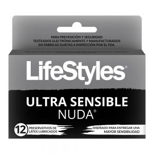 LIFESTYLES Preservativos Nuda ultra sensible x12