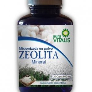 Zeolita Micronizada 120 Cápsulas Aura Vitalis