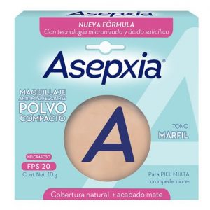 ASEPXIA Maquillaje Polvo Comprimido Marfil Nf 10 grs